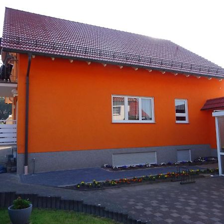 Ferienwohnung Pfanne Grosskoschen Buitenkant foto