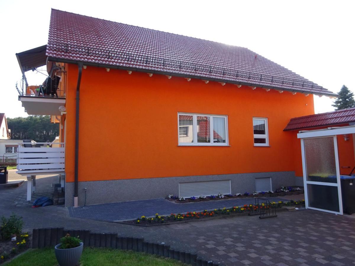 Ferienwohnung Pfanne Grosskoschen Buitenkant foto